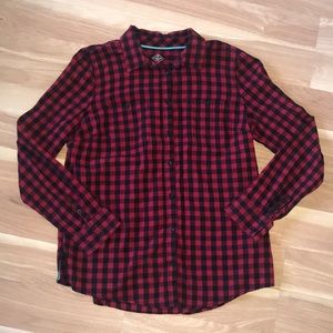 St. John’s Bay Plaid Button Up